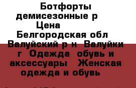 Ботфорты демисезонные р.38 › Цена ­ 1 000 - Белгородская обл., Валуйский р-н, Валуйки г. Одежда, обувь и аксессуары » Женская одежда и обувь   